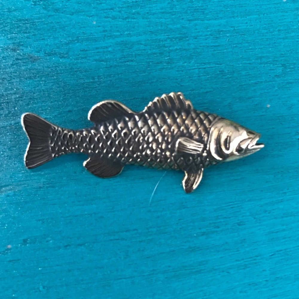 Mignon Faget 14k fish pendant